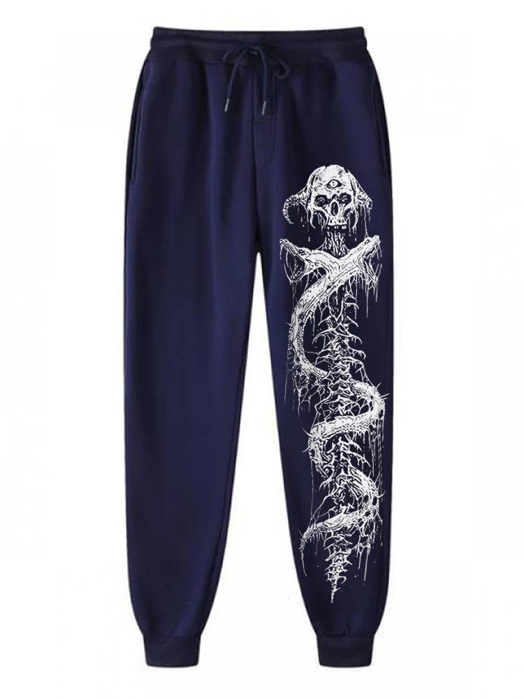 Black Skull Pants