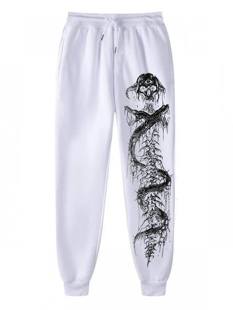 Black Skull Pants