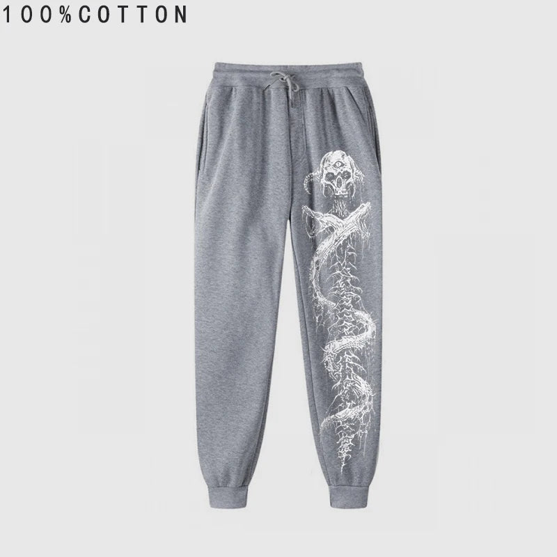 Black Skull Pants