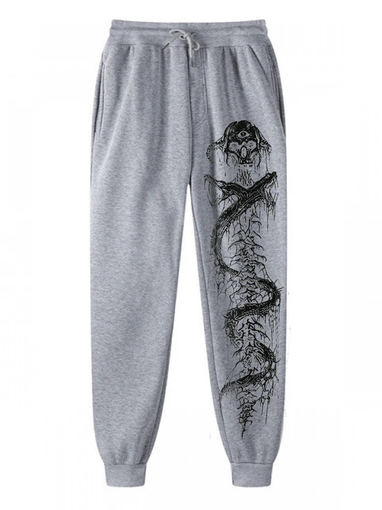 Black Skull Pants