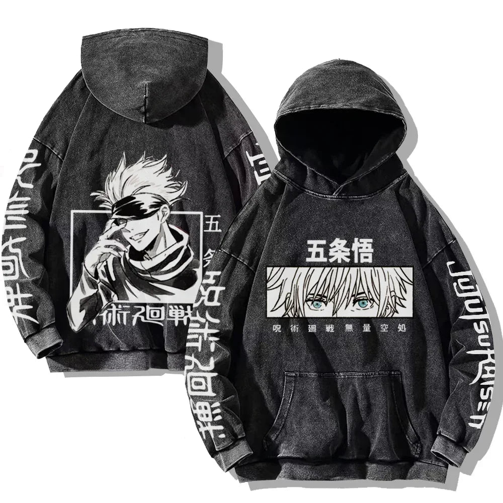 Jujutsu Kaisen Y2K Washed Hoodie