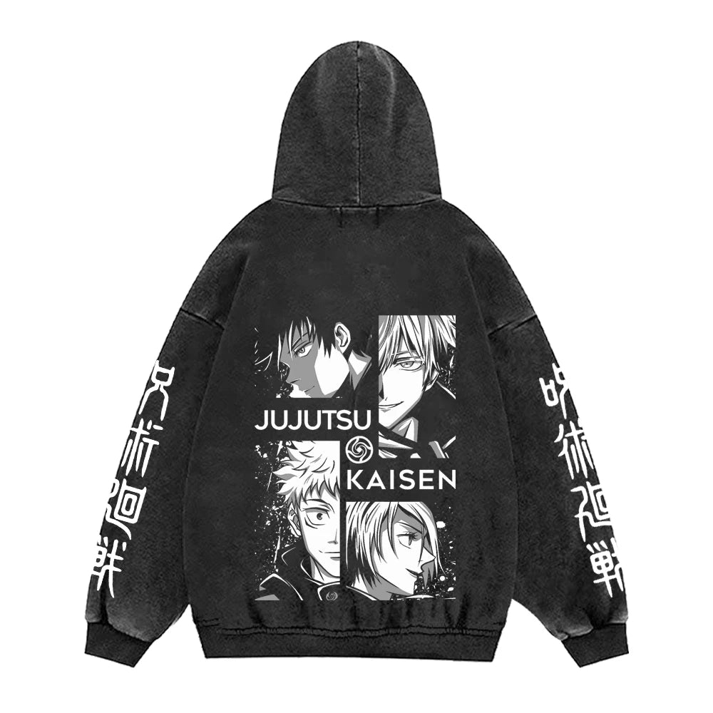 Jujutsu Kaisen Washed Hoodie