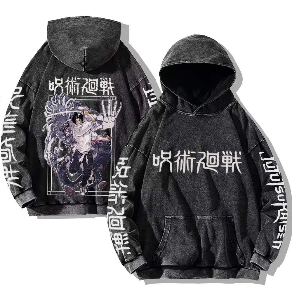 Jujutsu Kaisen Y2K Washed Hoodie