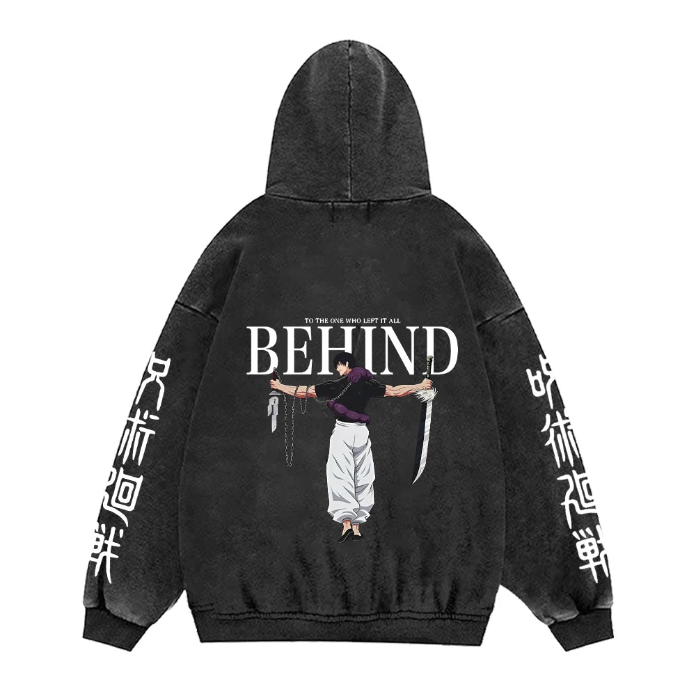 Jujutsu Kaisen Washed Hoodie