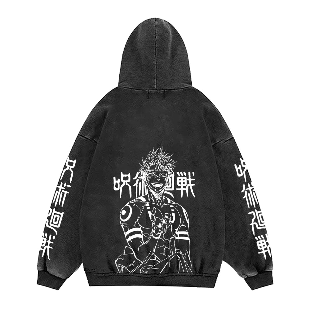 Jujutsu Kaisen Washed Hoodie
