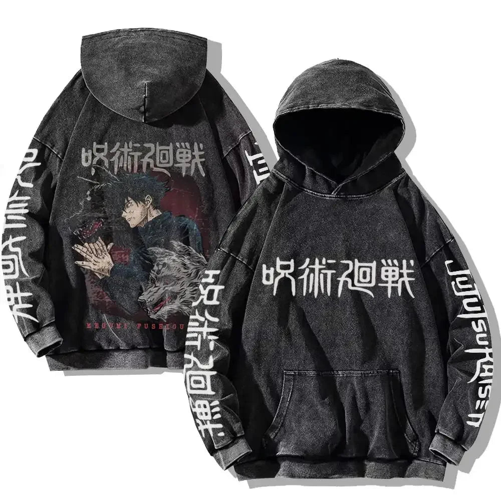 Jujutsu Kaisen Y2K Washed Hoodie