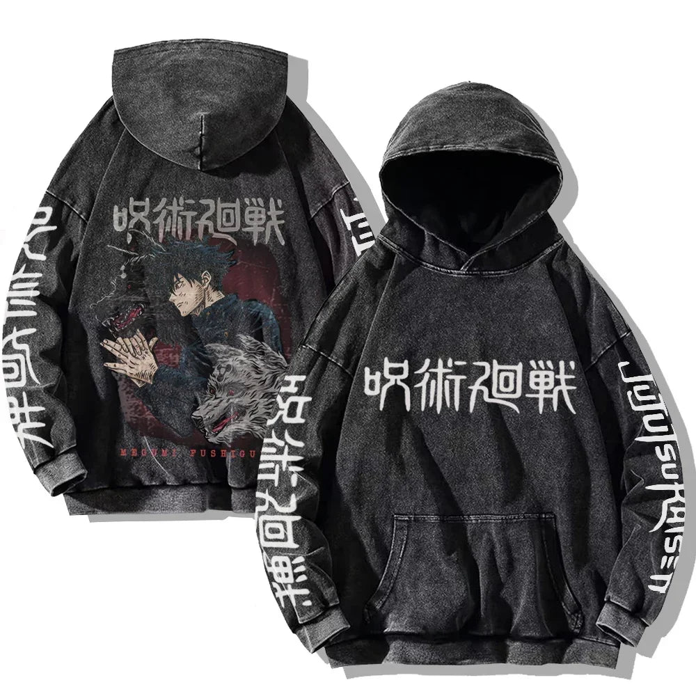 Jujutsu Kaisen Y2K Washed Hoodie