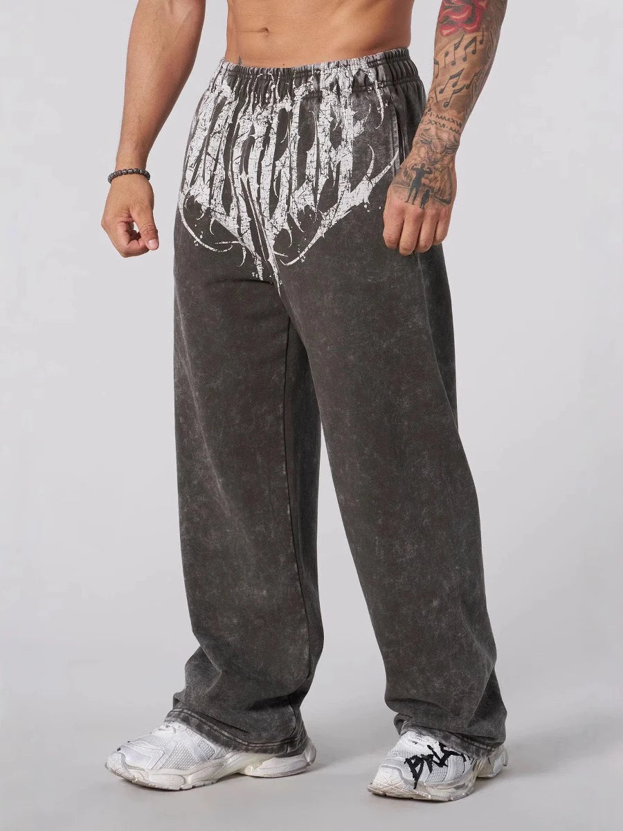 YOUNGLA Dark Wave - Joggers