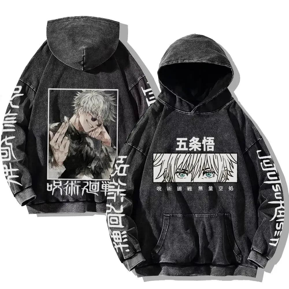 Jujutsu Kaisen Y2K Washed Hoodie