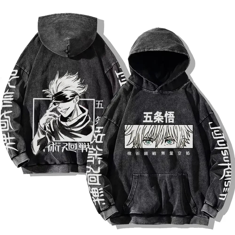 Jujutsu Kaisen Y2K Washed Hoodie