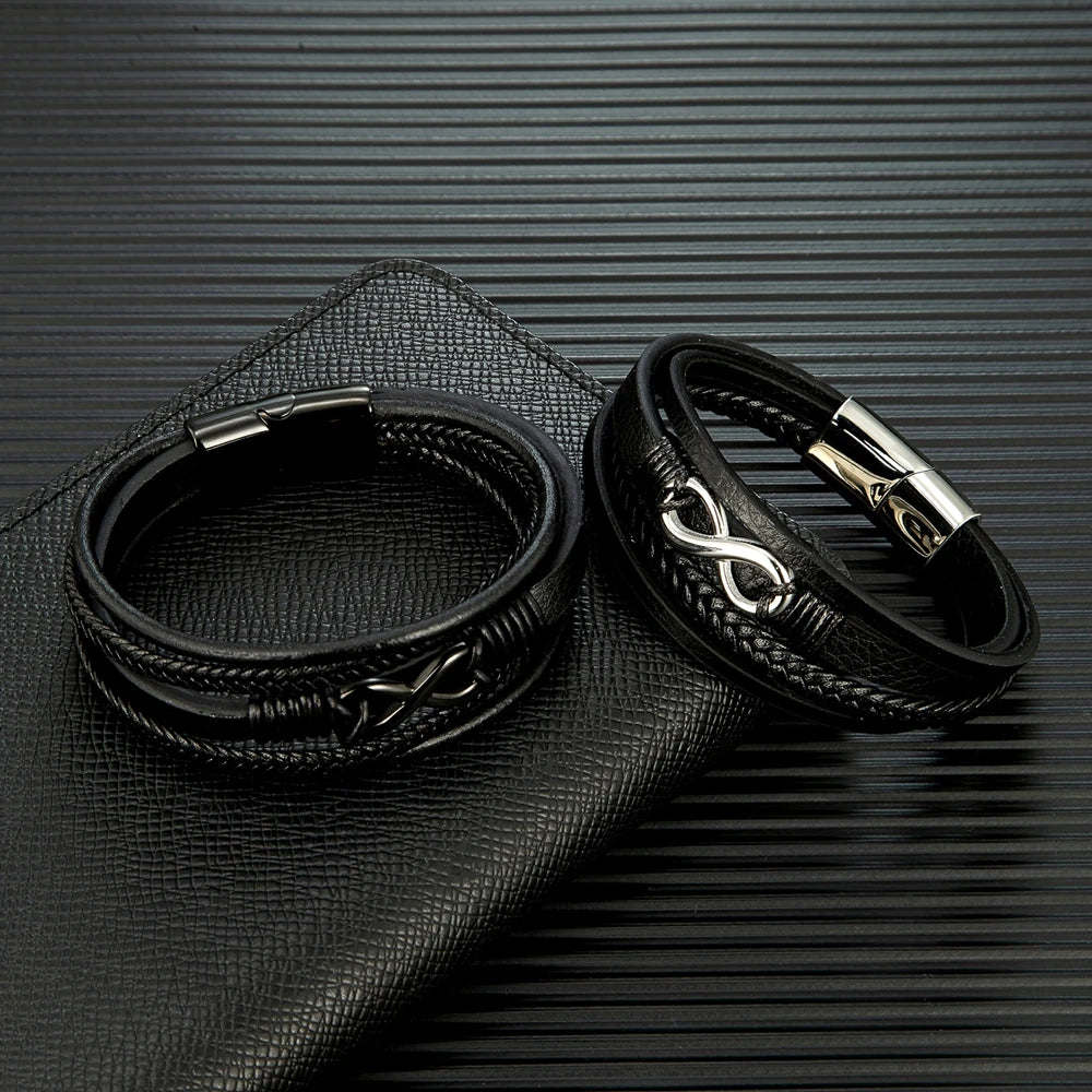 Classic Men Infinity Bracelet