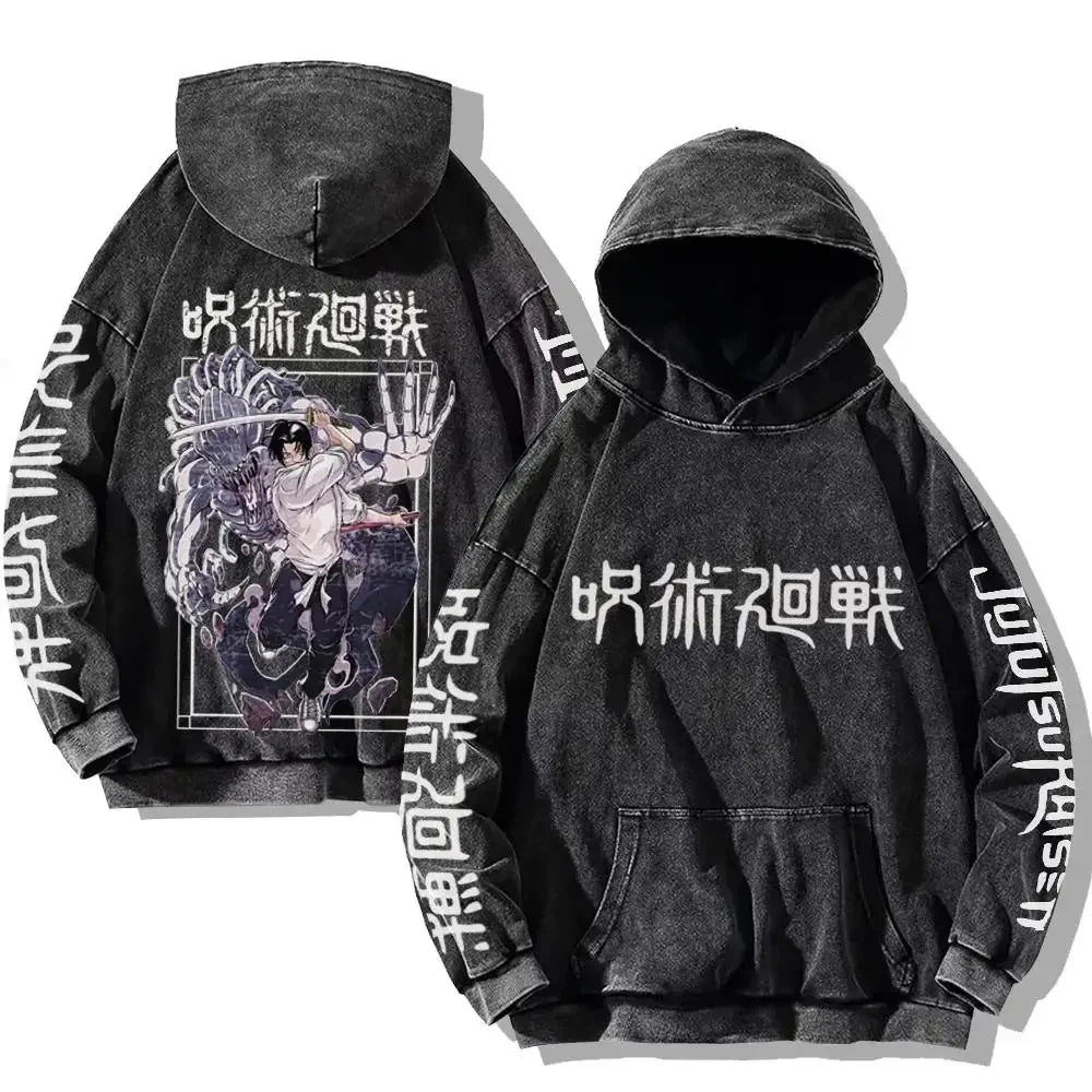 Jujutsu Kaisen Y2K Washed Hoodie