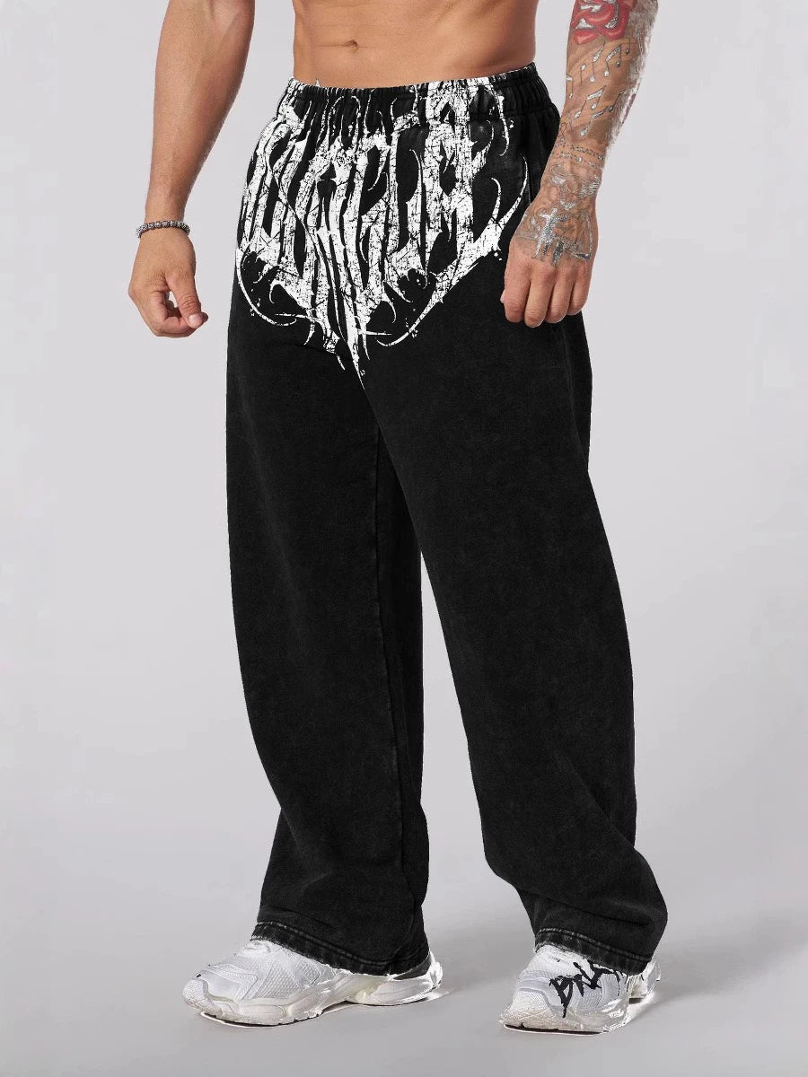 YOUNGLA Dark Wave - Joggers