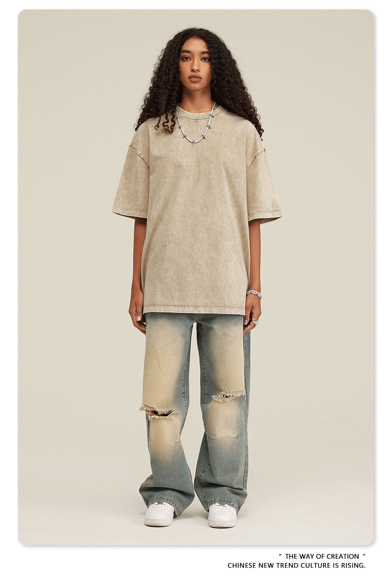Attack On Titan Washed Oversize T-Shirt