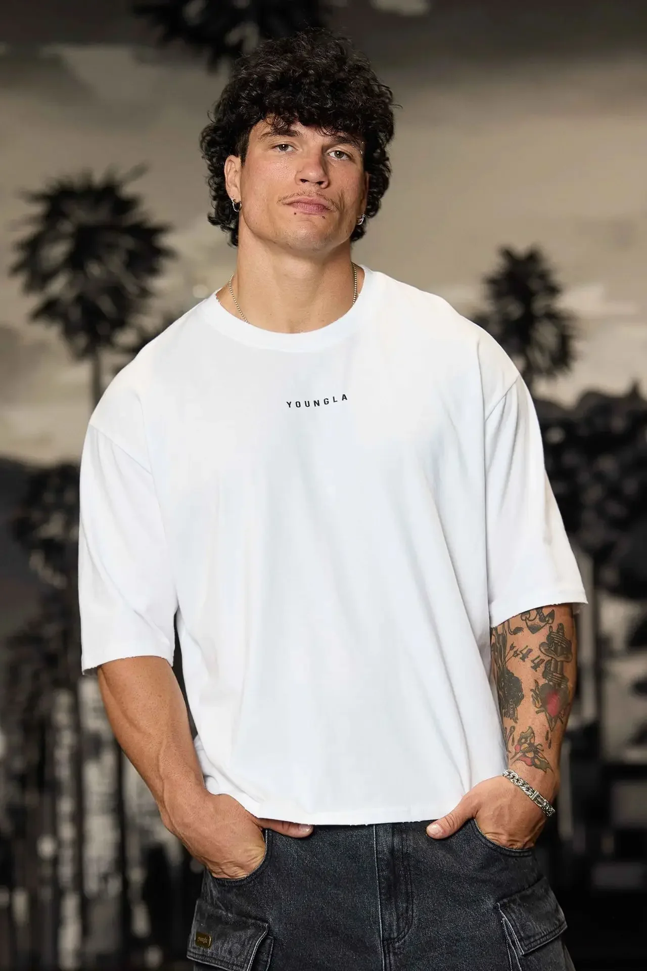 YoungLA Chaos - Oversiz Shirt