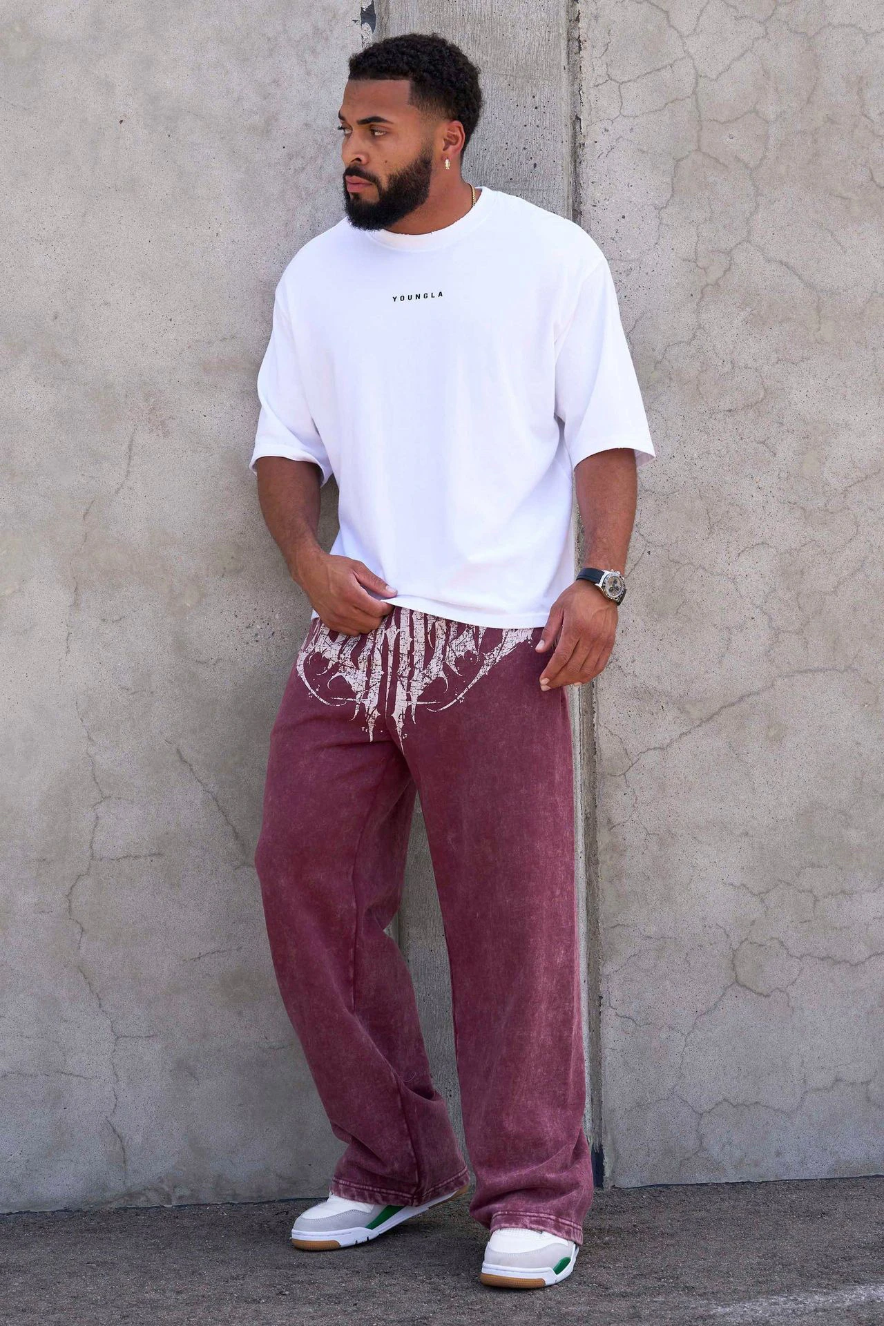 YOUNGLA Dark Wave - Joggers