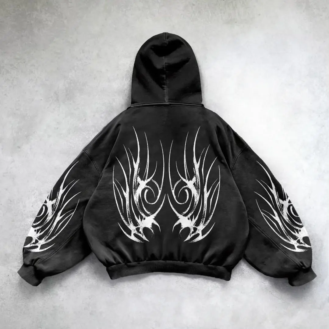 Street Flame Y2K - Oversize Hoodie