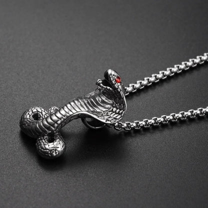 Cobra Pendant Necklace