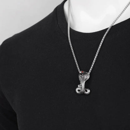 Cobra Pendant Necklace