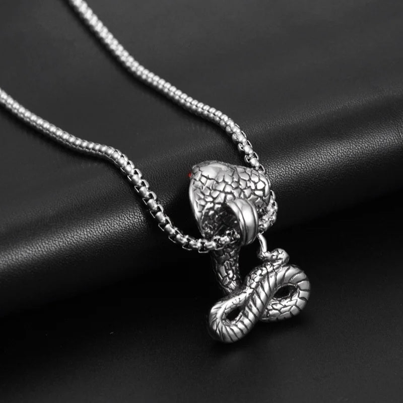 Cobra Pendant Necklace