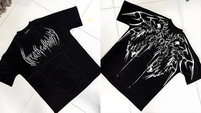 Breathedivinity Skull Fear - Oversize Tshirt