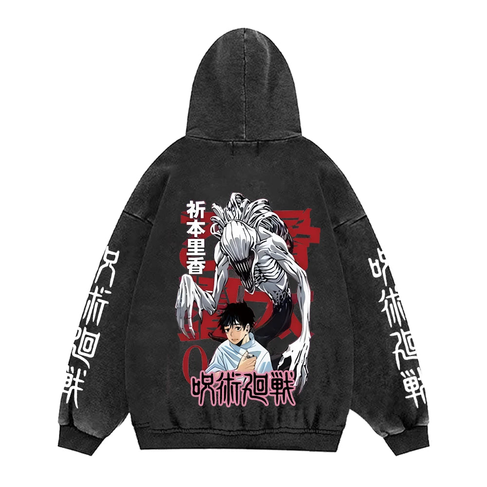 Jujutsu Kaisen Washed Hoodie