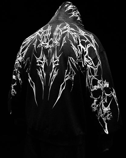 Breathedivinity Abyss Ghost - Oversize Hoodie