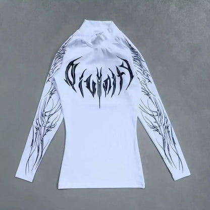 Breathedivinity Dark Y2K - Compression shirt