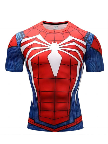 PS4 Spiderman Compression T-Shirt