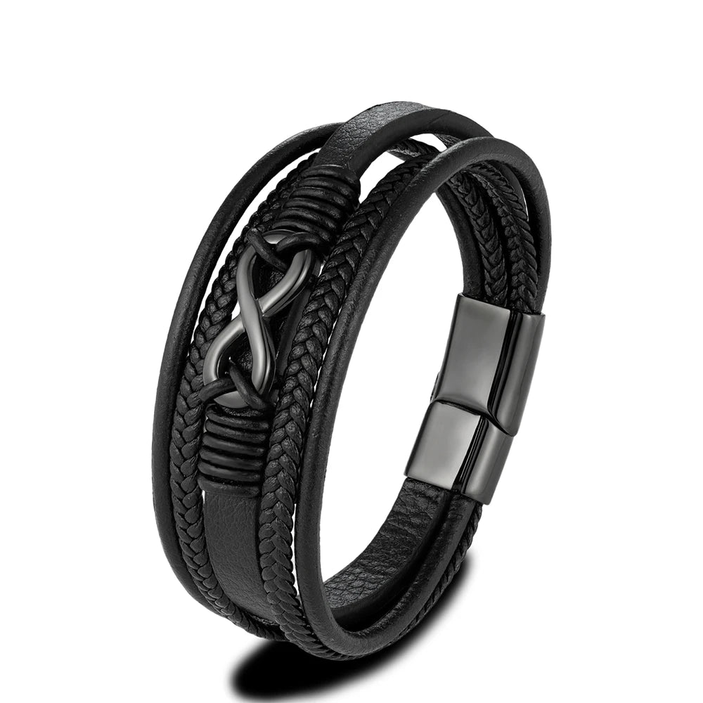 Classic Men Infinity Bracelet