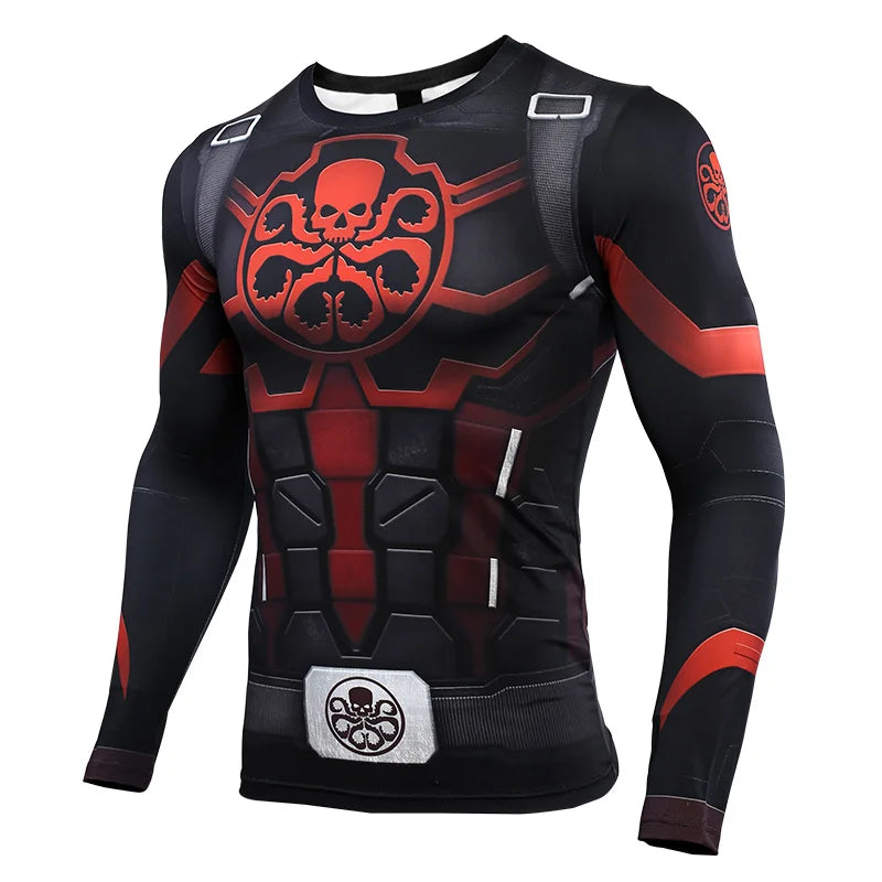 Superheros Compression Shirt