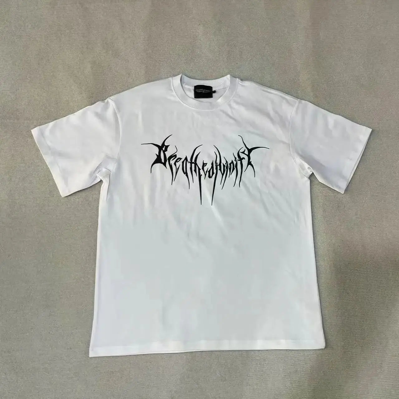 Breathedivinity Skull Fear - Oversize Tshirt