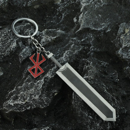 Berserk Guts Sword Keychain