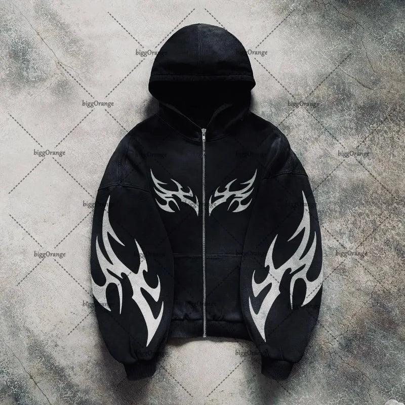 Street Flame Y2K - Oversize Hoodie