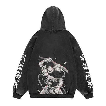 Jujutsu Kaisen Washed Hoodie