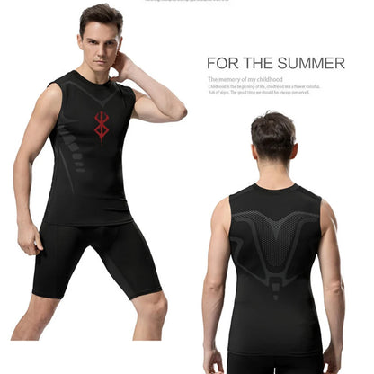 BERSERKER Sleeveless Compression Shirt