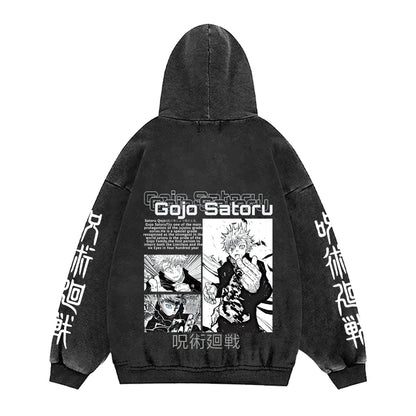 Jujutsu Kaisen Washed Hoodie