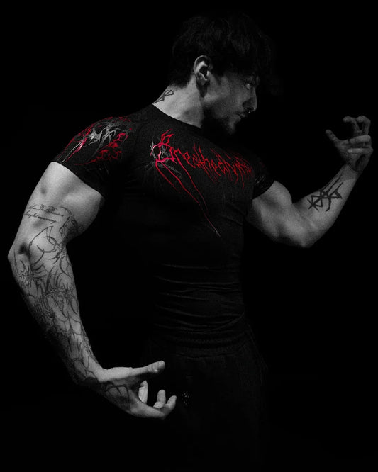 2000s Breathedivinity - Compression shirt