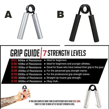 Hand Grip 50-350LBS Gym