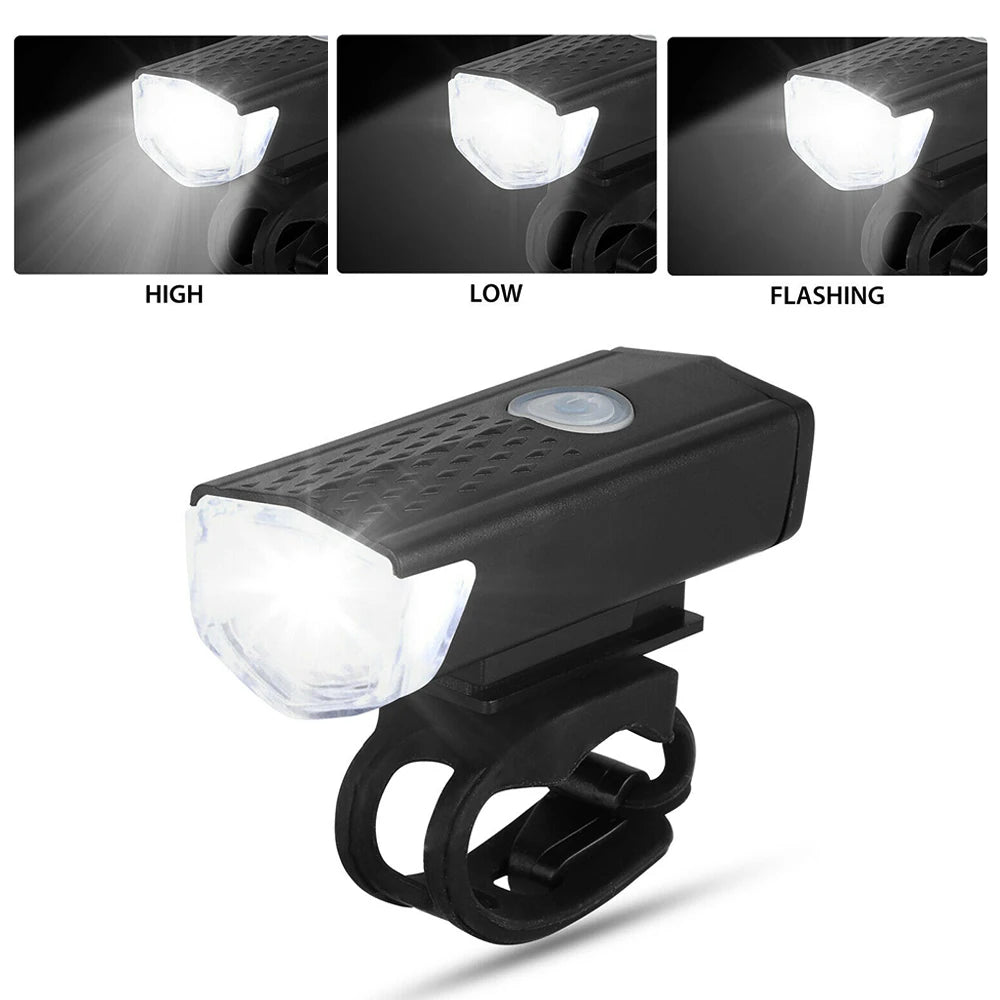 Bike Bicycle Light USB LED Rechargeable