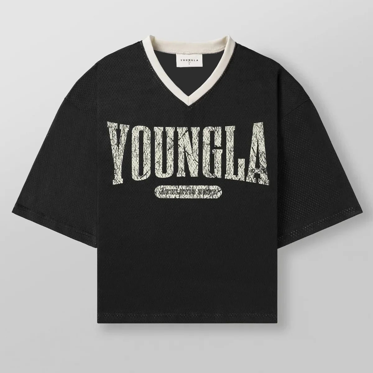 YOUNGLA 4187 - Varsity Football Cropped Jersey