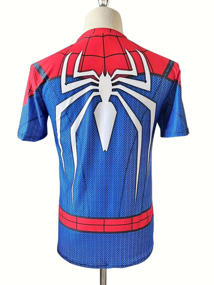 PS4 Spiderman Compression T-Shirt