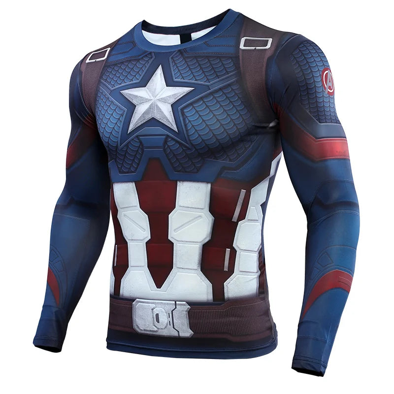 Superheros Compression Shirt