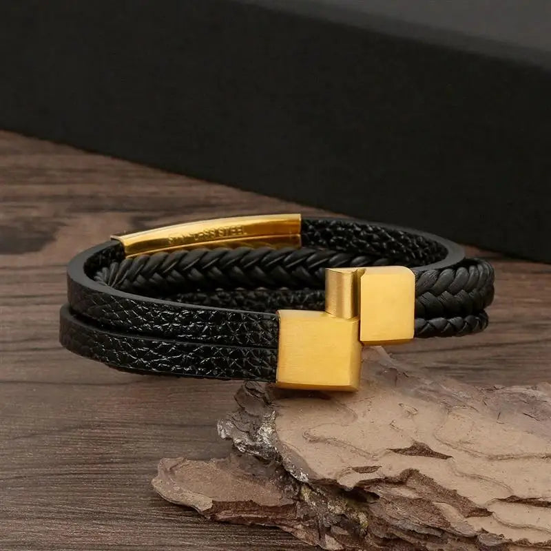 Old Money Leather Bracelet