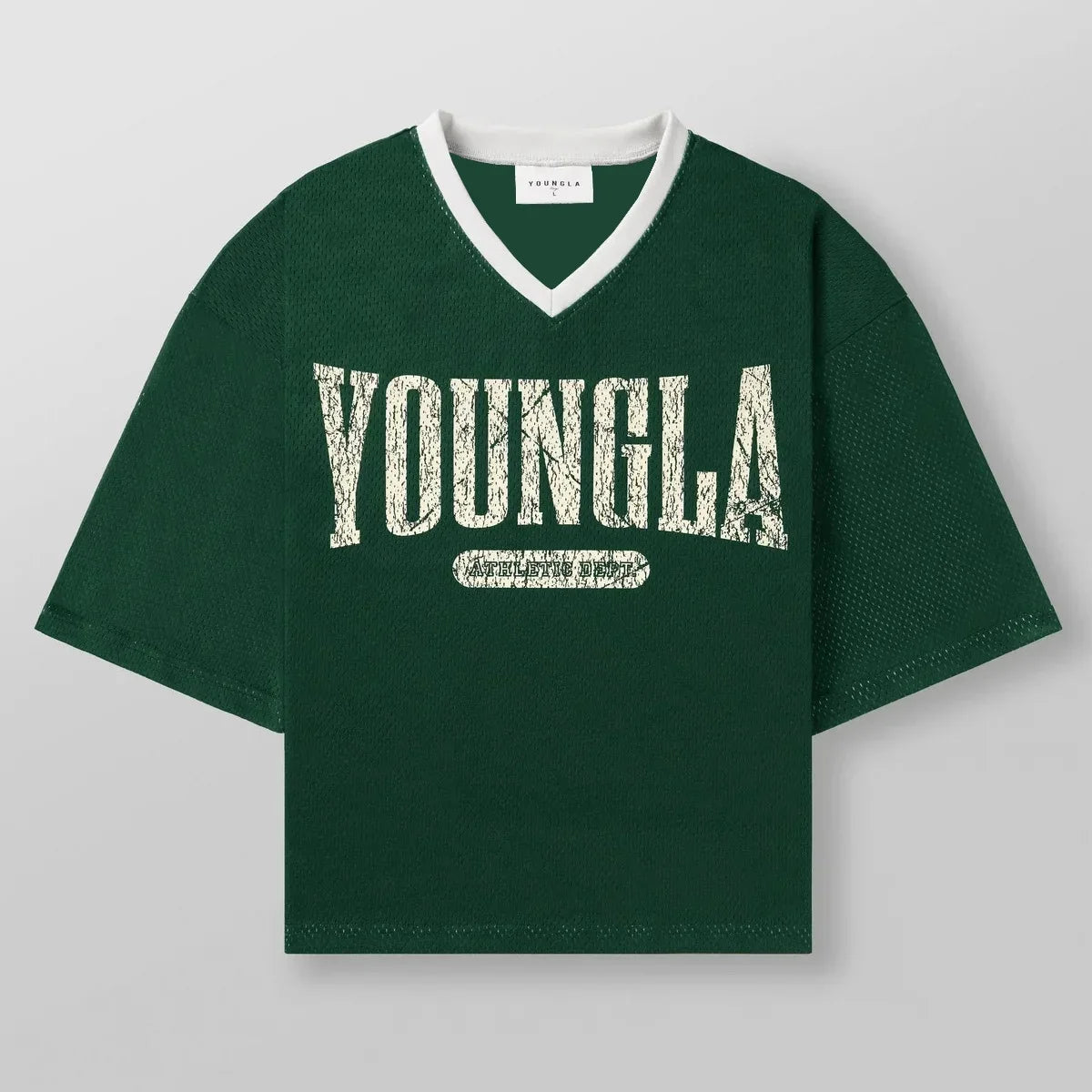 YOUNGLA 4187 - Varsity Football Cropped Jersey