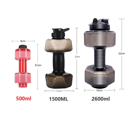 Water Bottle dumbbell 500/1500/2600ml