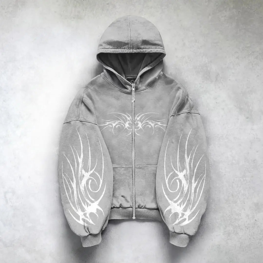 Street Flame Y2K - Oversize Hoodie