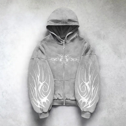 Street Flame Y2K - Oversize Hoodie