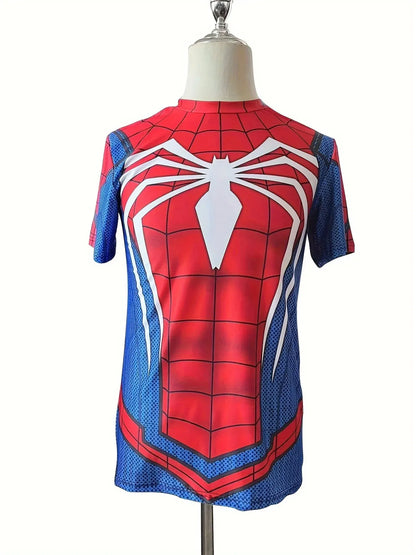 PS4 Spiderman Compression T-Shirt