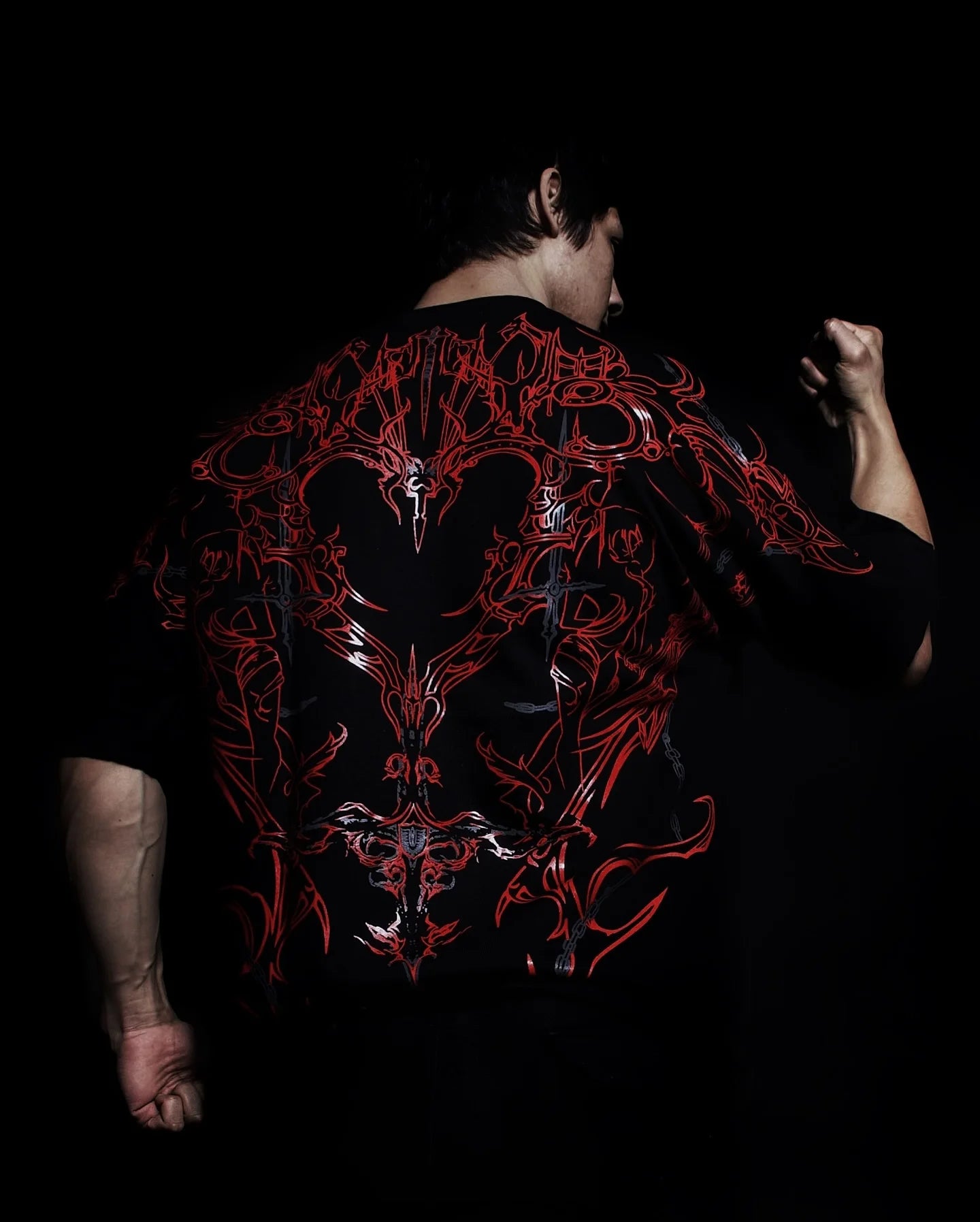 Breathedivinity Shadow Heart - Oversize Shirt